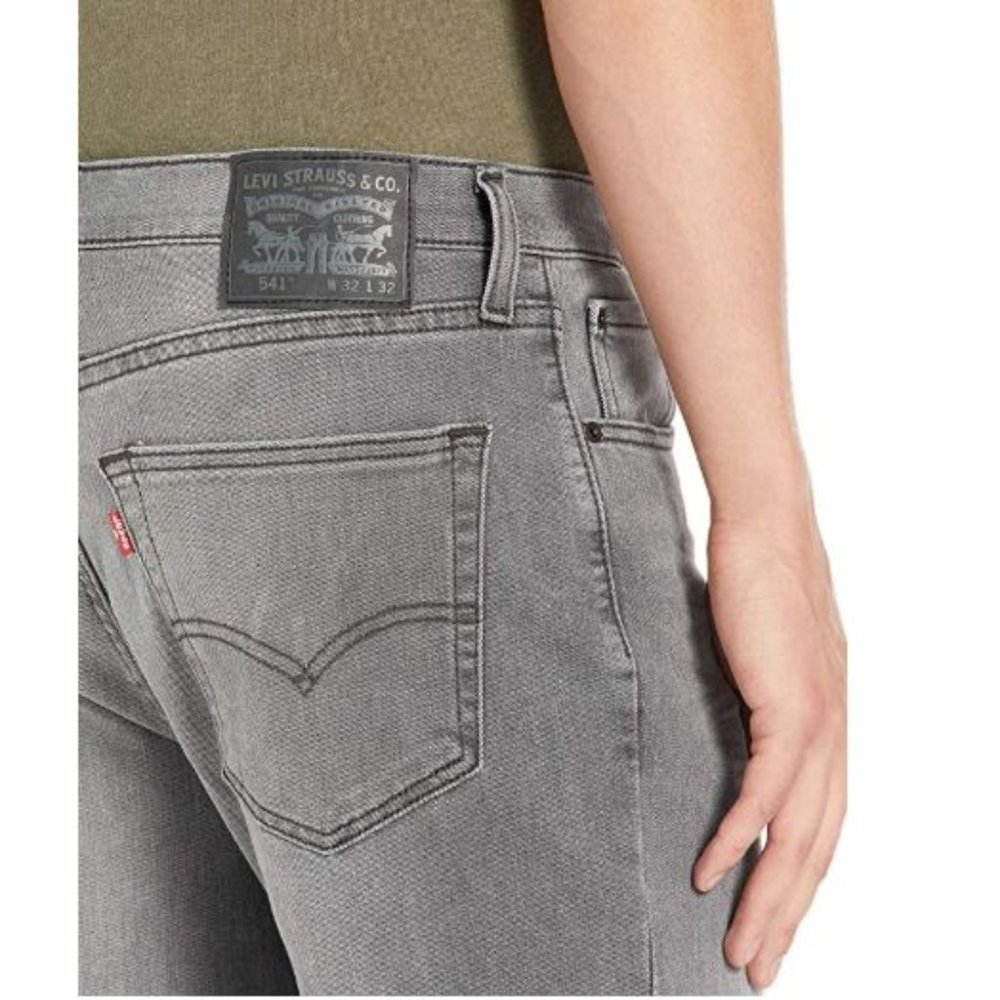 Levi's Men's 541 Athletic-Fit Gray Asphalt - Picture 3 of 3